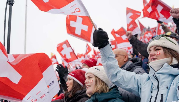 Impressionen vom Audi Fis Ski Weltcup Adelboden fotografiert am Samstag, 6. Januar 2024 in Adelboden. (Ski Weltcup Adelboden / Manuel Lopez)