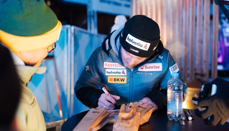 Impressionen vom Ski Weltcup Adelboden 2025 fotografiert am Freitag, 10. Januar 2025 in Adelboden. (VOLLTOLL / Manuel Lopez)