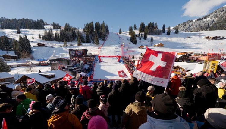 Ski Weltcup Adelboden fotografiert am Sonntag, 11. Januar 2026 in Adelboden. (VOLLTOLL / Manuel Lopez)